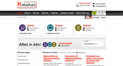 Desktop Screenshot of kabeltex.nl